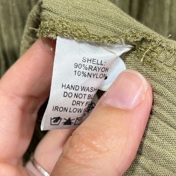 Talulah long sleeve tiered button down dress - Picture 3 of 4